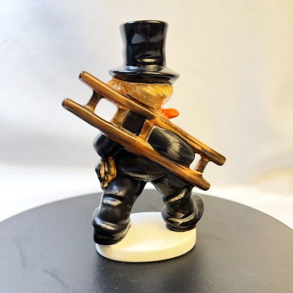 Goebel Hummel Vintage Figurine Chimney Sweep TMK-5 Era Artist Signed AH Germany - Picture 4 of 9